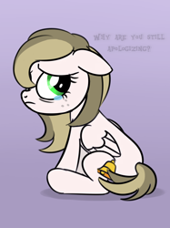 Size: 1280x1707 | Tagged: safe, artist:creepycurse, oc, oc only, oc:songbell highwind, pegasus, pony, crying, freckles, sad