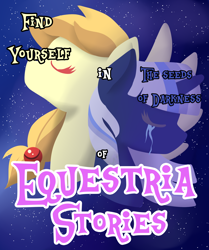 Size: 1672x2000 | Tagged: safe, artist:saturnstar14, oc, oc only, oc:alice goldenfeather, oc:silverlay, comic:find yourself, comic:seeds of darkness, crying, eyes closed