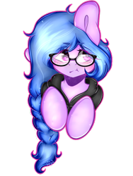 Size: 1024x1363 | Tagged: safe, artist:alliedrawsart, oc, oc only, glasses, solo