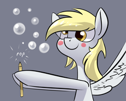 Size: 1280x1024 | Tagged: safe, artist:underpable, derpibooru import, derpy hooves, pegasus, pony, derpin daily, female, mare, solo