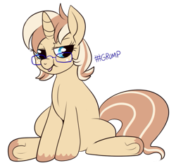 Size: 535x509 | Tagged: safe, artist:lulubell, derpibooru import, oc, oc only, oc:lulubell, grumpy, simple background, solo, transparent background