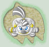 Size: 207x200 | Tagged: source needed, safe, artist:secretgoombaman12345, zecora, zebra, flattened