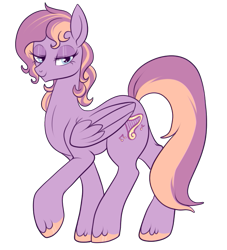 Size: 525x579 | Tagged: safe, artist:lulubell, derpibooru import, pegasus, pony, g2, female, g2 to g4, generation leap, mare, muse (g2), simple background, solo, transparent background