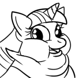 Size: 153x157 | Tagged: safe, artist:guyfuy, twilight sparkle, fat, icon, incomplete, morbidly obese, obese, twilard sparkle