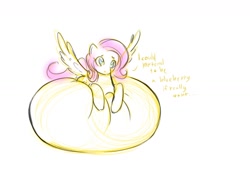 Size: 1600x1200 | Tagged: safe, artist:marshmallowbeam, fluttershy, pegasus, pony, belly, fat, obese