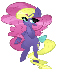 Size: 1280x1603 | Tagged: safe, artist:euphoriapony, pony, g2, bipedal, princess crystal, simple background, solo, transparent background