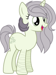 Size: 3002x4000 | Tagged: safe, artist:the-aziz, oc, oc only, oc:delia, pony, unicorn, simple background, solo, transparent background, vector