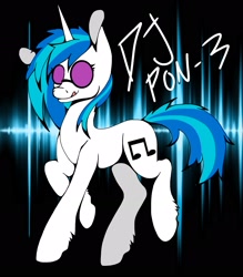 Size: 1933x2203 | Tagged: safe, artist:rachboo100, dj pon-3, vinyl scratch, pony, unicorn, licking, licking lips, solo, tongue out