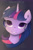 Size: 1300x2000 | Tagged: safe, artist:evehly, derpibooru import, twilight sparkle, pony, unicorn, female, full face view, looking at you, mare, portrait, smiling, solo