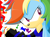 Size: 639x479 | Tagged: safe, artist:sonicandme901, derpibooru import, rainbow dash, anthro, solo, sonic the hedgehog (series), sonicified