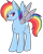 Size: 500x618 | Tagged: safe, artist:lulubell, derpibooru import, rainbow dash, pegasus, pony, the cutie re-mark, alternate hairstyle, alternate universe, amputee, apocalypse dash, artificial wings, augmented, crystal war timeline, future, mechanical wing, prosthetic limb, prosthetic wing, prosthetics, scar, simple background, solo, torn ear, transparent background, wings