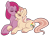 Size: 645x472 | Tagged: safe, artist:lulubell, derpibooru import, bubble berry, bubblini davinci berry, pinkie pie, oc, oc:lulubell, earth pony, pony, canon x oc, female, kissing, male, pinkamena diane pie, rule 63, shipping, simple background, straight, transparent background