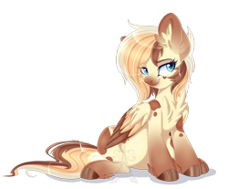 Size: 1600x1322 | Tagged: safe, artist:pvrii, oc, oc only, oc:heavenly hazelnut, pegasus, pony, simple background, solo, transparent background