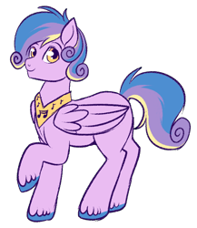 Size: 660x762 | Tagged: safe, artist:lulubell, derpibooru import, oc, oc only, oc:prince capriccio, next generation, offspring, parent:princess cadance, parent:shining armor, parents:shiningcadance, simple background, solo, transparent background