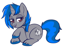 Size: 697x539 | Tagged: safe, artist:lulubell, derpibooru import, oc, oc only, oc:homage, pony, unicorn, fallout equestria, fanfic, fanfic art, female, horn, mare, open mouth, simple background, solo, transparent background