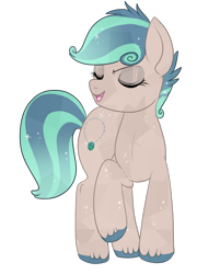 Size: 550x763 | Tagged: safe, artist:lulubell, derpibooru import, oc, oc only, oc:azurite, crystal pony, pony, female, mare, simple background, solo, transparent background