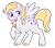 Size: 576x509 | Tagged: safe, artist:lulubell, derpibooru import, surprise, pegasus, pony, g1, female, g1 to g4, generation leap, mare, simple background, smiling, solo, transparent background, unshorn fetlocks