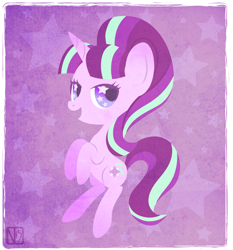 Size: 600x645 | Tagged: safe, artist:disfiguredstick, starlight glimmer, pony, unicorn, solo, starry eyes, wingding eyes