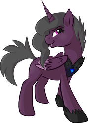 Size: 884x1242 | Tagged: safe, artist:mrxbluexkarlyle, oc, oc only, alicorn, pony, alicorn oc, solo