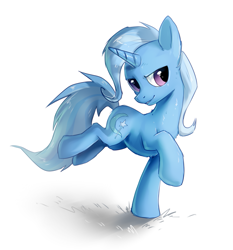 Size: 987x1057 | Tagged: safe, artist:hioshiru, derpibooru import, trixie, pony, unicorn, female, mare, simple background, solo, white background