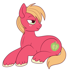 Size: 550x550 | Tagged: safe, artist:lulubell, derpibooru import, big macintosh, earth pony, pony, male, simple background, solo, stallion, transparent background