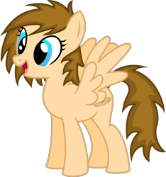 Size: 2757x2946 | Tagged: safe, artist:peahead, oc, oc only, oc:stellar winds, pegasus, pony, rule 63, show accurate, simple background, solo, transparent background, vector