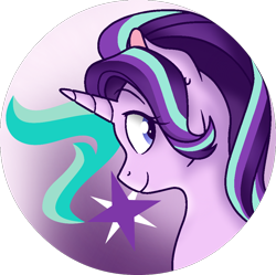 Size: 926x923 | Tagged: safe, artist:strangiesleepy, starlight glimmer, pony, unicorn, bust, portrait, profile, solo