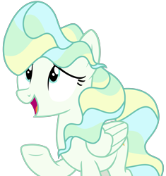 Size: 3125x3325 | Tagged: safe, artist:sketchmcreations, vapor trail, pegasus, pony, top bolt, female, mare, open mouth, raised hoof, simple background, solo, transparent background, vector
