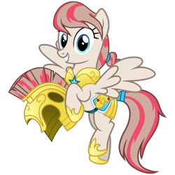 Size: 3000x3000 | Tagged: safe, artist:cheezedoodle96, angel wings, pony, top bolt, .svg available, armor, female, flying, helmet, looking at you, mare, royal guard, royal guard armor, simple background, smiling, solo, svg, transparent background, vector