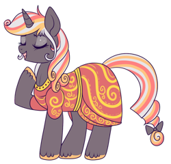 Size: 550x529 | Tagged: safe, artist:lulubell, derpibooru import, oc, oc only, oc:velvet remedy, pony, unicorn, fallout equestria, clothes, dress, eyes closed, fanfic, fanfic art, female, horn, mare, open mouth, redraw, simple background, singing, solo, transparent background