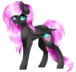 Size: 1024x973 | Tagged: safe, artist:itsizzybel, oc, oc only, oc:cream cloud, pegasus, pony, simple background, solo, tongue out, transparent background