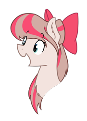 Size: 1050x1450 | Tagged: safe, artist:alexi148, angel wings, pegasus, pony, top bolt, bow, bust, chest fluff, ear fluff, female, hair bow, mare, open mouth, portrait, simple background, solo, transparent background