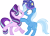 Size: 4194x3000 | Tagged: safe, artist:jeatz-axl, derpibooru import, starlight glimmer, trixie, pony, unicorn, to where and back again, .svg available, accidental kiss, female, hat, kissing, lesbian, mare, nightcap, nose wrinkle, shipping, simple background, startrix, transparent background, trixie's nightcap, vector, wide eyes