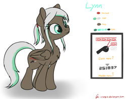 Size: 2656x2101 | Tagged: safe, artist:orang111, oc, oc only, oc:lynn, pegasus, pony, chest fluff, cute, cutie mark, female, head tilt, mare, ocbetes, reference sheet, simple background, smiling, solo, white background