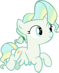 Size: 10072x12406 | Tagged: safe, artist:cyanlightning, vapor trail, pegasus, pony, top bolt, .svg available, absurd resolution, female, filly, flying, hair tie, simple background, solo, transparent background, vector