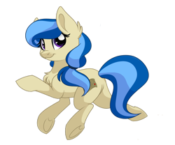 Size: 1024x853 | Tagged: safe, artist:itstaylor-made, oc, oc only, oc:sandy rivers, earth pony, pony, chest fluff, ponytail, simple background, solo, transparent background