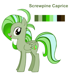 Size: 1380x1480 | Tagged: safe, artist:elskafox, oc, oc only, oc:screwpine, reference sheet, simple background, solo, transparent background