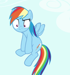 Size: 366x392 | Tagged: safe, screencap, rainbow dash, pegasus, pony, maud pie (episode), season 4, angry, cute, flying, rainbow dash is best facemaker, solo