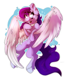 Size: 1850x2000 | Tagged: safe, artist:zaphyray, oc, oc only, oc:vionova, pegasus, pony, simple background, solo, transparent background