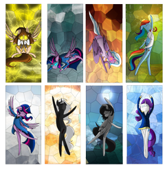 Size: 1280x1316 | Tagged: safe, artist:stuflox, rainbow dash, rarity, twilight sparkle, twilight sparkle (alicorn), oc, oc:drawingamer, alicorn, pegasus, pony, unicorn, clothes, dancing, monsparkle, rainbow dantes, rarifort, the count of monte cristo, the count of monte rainbow