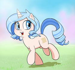 Size: 2481x2296 | Tagged: safe, artist:doublewbrothers, oc, oc only, oc:opuscule antiquity, pony, unicorn, cute, solo