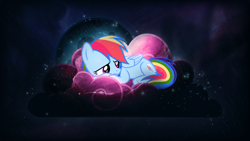 Size: 3840x2160 | Tagged: safe, artist:kevinerino, artist:skrayp, rainbow dash, pegasus, pony, 4k, solo, wallpaper