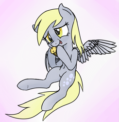 Size: 605x617 | Tagged: safe, artist:mang, derpy hooves, pegasus, pony, cute, female, food, mare, muffin, solo