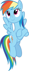 Size: 3000x7200 | Tagged: safe, artist:dashiesparkle, rainbow dash, pegasus, pony, top bolt, .svg available, cute, dashabetes, flying, looking up, simple background, solo, transparent background, vector