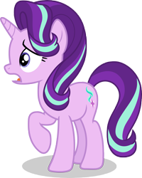 Size: 7000x8739 | Tagged: safe, artist:luckreza8, starlight glimmer, pony, unicorn, to where and back again, .svg available, absurd resolution, open mouth, simple background, solo, transparent background, vector