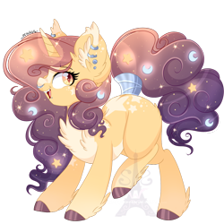 Size: 1024x1024 | Tagged: safe, artist:pvrii, oc, oc only, oc:astrid, pony, unicorn, cute, ear piercing, female, mare, ocbetes, open mouth, piercing, simple background, smiling, solo, tail wrap, transparent background