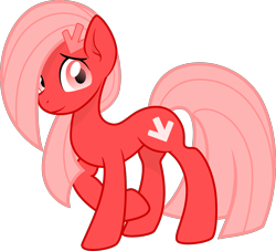 Size: 2200x1996 | Tagged: safe, artist:arifproject, artist:monochromacat, oc, oc only, oc:downvote, earth pony, pony, 2017 community collab, derpibooru, derpibooru community collaboration, derpibooru ponified, hair over one eye, looking at you, meta, ponified, raised eyebrow, raised hoof, shy, simple background, smiling, solo, standing, transparent background, vector