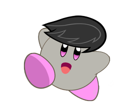 Size: 966x827 | Tagged: safe, artist:holsternicholson, octavia melody, crossover, kirby, kirby (character), kirbyfied, nintendo, solo, species swap