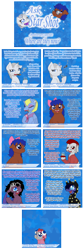 Size: 1078x3198 | Tagged: safe, artist:ravenpuff, oc, oc only, oc:claudia, oc:dark nebula, oc:pristine darling, oc:puffy, oc:red velvet, oc:skye gazer, oc:star shot, pegasus, pony, unicorn, :p, alcohol, ask, beard, bow, chest fluff, cigar, clothes, comic, costume, crossover, cup, eyelashes, eyes closed, facial hair, female, freckles, glowing horn, goggles, grumpy, hair bow, hoof hold, hoof polish, hooves to the chest, horn, horn piercing, kigurumi, kirby, lipstick, magic, male, mare, moustache, obat pony oc, older, open mouth, pegasus oc, piercing, simple background, slit eyes, smiling, smoking, stallion, telekinesis, tongue out, transparent background, unicorn oc, wings