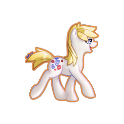 Size: 3000x3000 | Tagged: safe, artist:bean-sprouts, earth pony, pony, crossover, pokémon, ponified, simple background, solo, togepi, transparent background